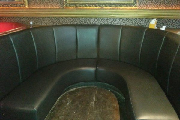 Re-Upholstered Seating Booths – Chilli White Leeds