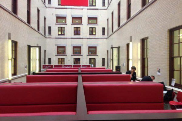 Red Leather Seating – HM Treasury